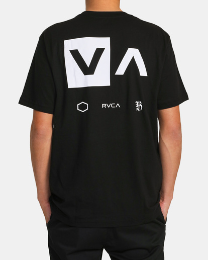 10 Barron Mamiya - Maglietta da Uomo Black AVYZT01740 RVCA