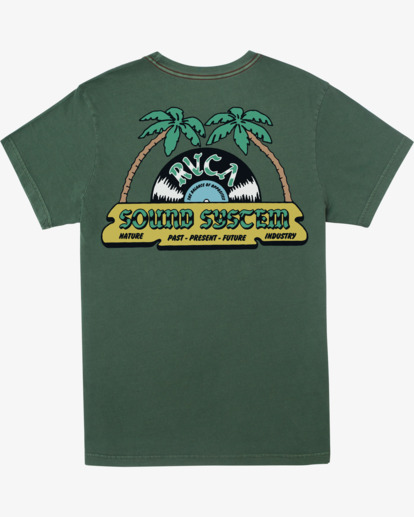 0 Dance Haul T-Shirt Green AVYZT01837 RVCA