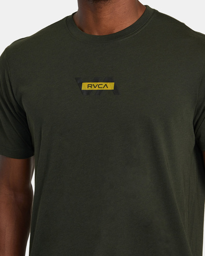 5 RVCA Layer T-Shirt Brown AVYZT01864 RVCA