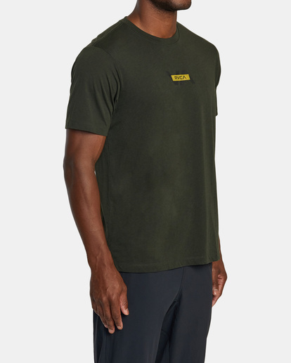 3 RVCA Layer T-Shirt Brown AVYZT01864 RVCA