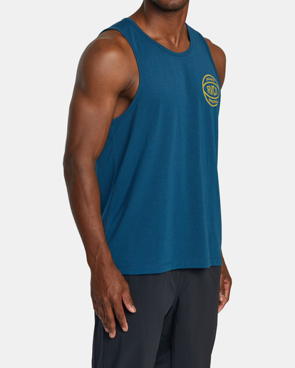 3 RVCA Ball Vest Blue AVYZT01870 RVCA