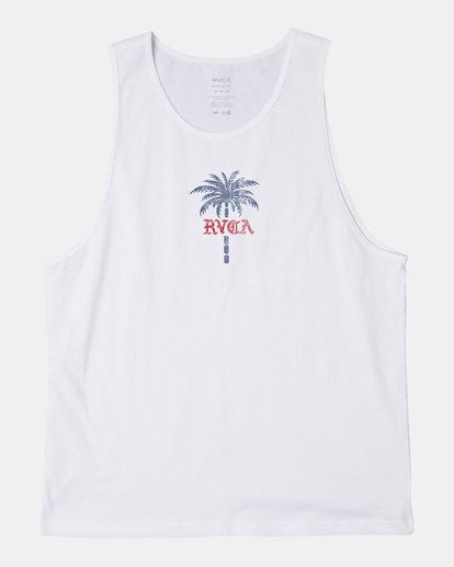 1 Palm Wire Tank White AVYZT01899 RVCA