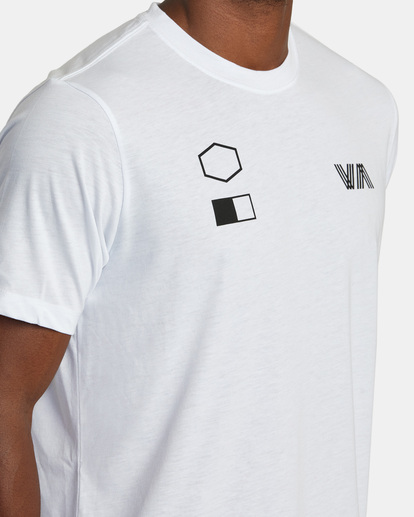 6 RVCA Copy T-Shirt White AVYZT01902 RVCA