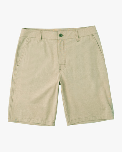 0 Boy's Balance Hybrid Walkshorts 17" Beige B2031RBH RVCA