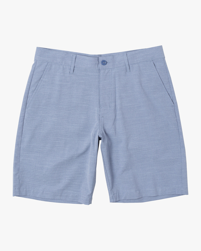 0 Boy's Balance Hybrid Walkshorts 17" Blue B2031RBH RVCA