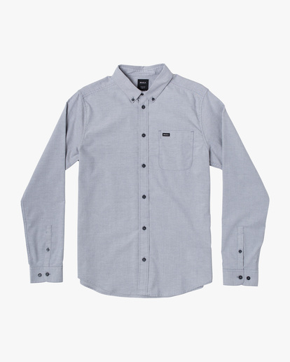 0 Boys That'll Do Stretch Long Sleeve Shirt White B526VRTL RVCA