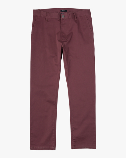 0 Boy's Weekday Stretch Pants Red BC301WDS RVCA