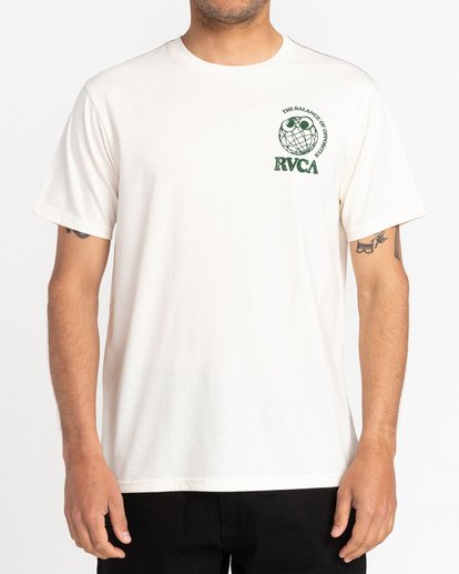 2 Pet Cactus - Short Sleeve T-Shirt for Men White C1SSRDRVP2 RVCA