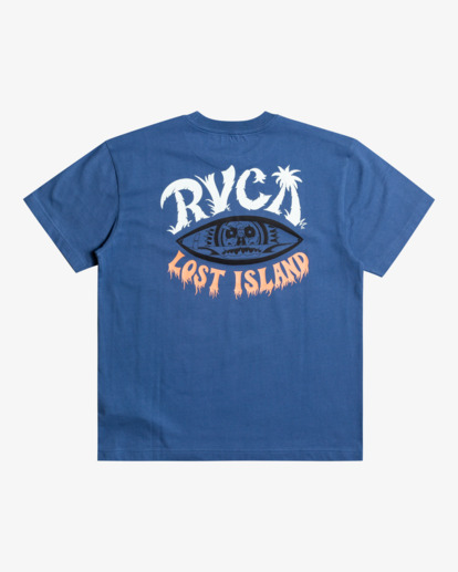 1 Dmote Lost Island - T-Shirt für Männer Blau C1SSSARVP2 RVCA