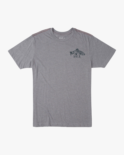 0 Ben Horton Downstream - Short Sleeve T-Shirt for Boys 8-16 Grey C2SSRGRVP2 RVCA