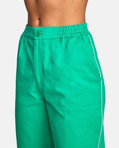 2 Camille Rowe Hoops - Trousers for Women Green C3PTRERVP2 RVCA