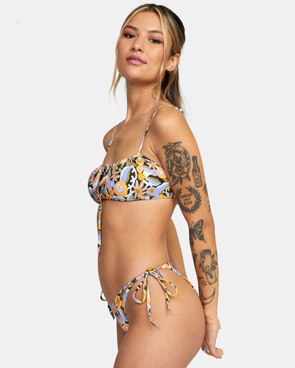 5 Avant Gardner Medium - Mutandina bikini con copertura cheeky da Donna Black C3SBRKRVP2 RVCA