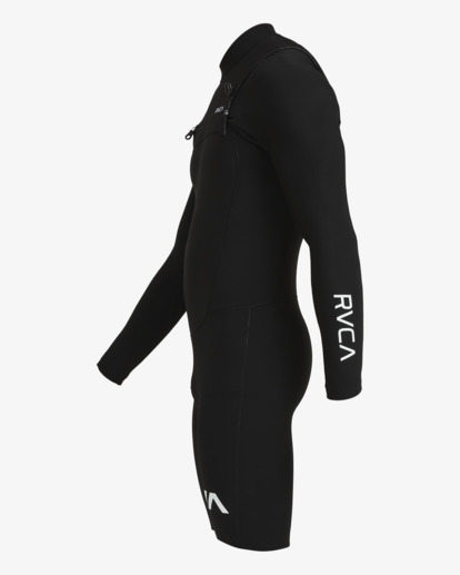 3 2/2mm Zak Noyle - Chest Zip Long Sleeve Wetsuit for Men Black C42MRDRVMU RVCA
