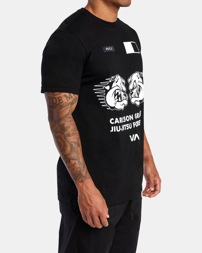 6 Carlson Gracie Forever - T-shirt manches courtes pour Homme  C4SSGARVMU RVCA