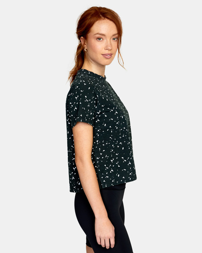 5 Luke Pelletier X Kristen Liu Wong - T-shirt manches courtes pour Femme Noir C4SSWARVP2 RVCA