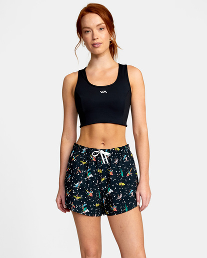 0 Luke Pelletier X Kristen Liu Wong - Bermuda da Donna Black C4WKWBRVP2 RVCA