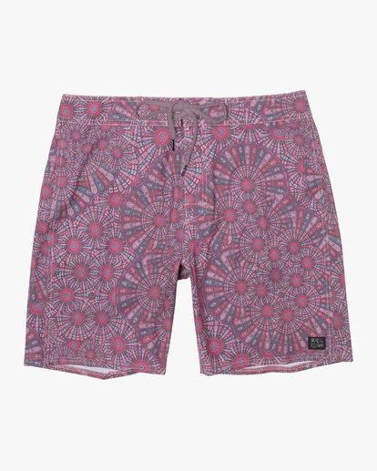 0 Kelsey Brookes Psilocin 18" - Board Shorts for Men Red D1BSRERVS2 RVCA