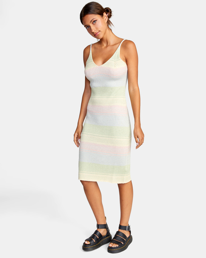 4 Wildfire - Midi Dress for Women Grey D3DRRLRVS2 RVCA