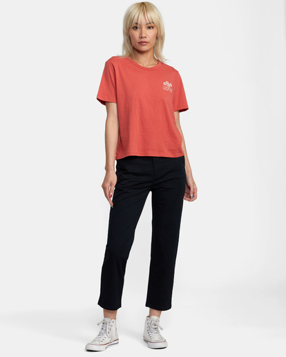 3 Gardener 2022 - T-Shirt for Women Red D3SSRDRVS2 RVCA