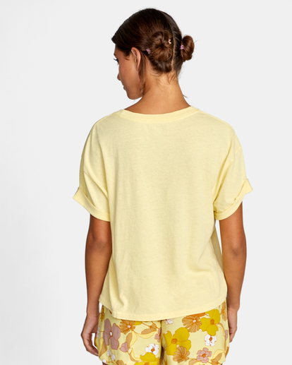 1 Retro Floral 2022 - T-Shirt for Women Grey D3SSRKRVS2 RVCA