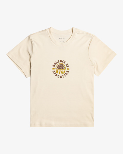 0 Court - T-Shirt for Women White EVJZT00131 RVCA