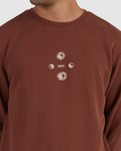 2 Balance Act - Sweatshirt für Männer Braun F1CRRARVF2 RVCA