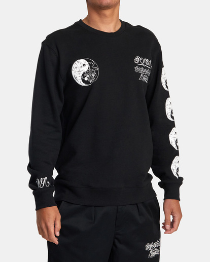 6 Mister Cartoon - Sweat pour Homme  F1CRRERVF2 RVCA