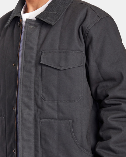 7 Chainmail Plus 2022 - Insulated Quilted Jacket for Men Blue F1JKSDRVF2 RVCA