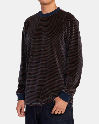 4 Wallflower Stripe - T-shirt manches longues pour Homme  F1KTRERVF2 RVCA