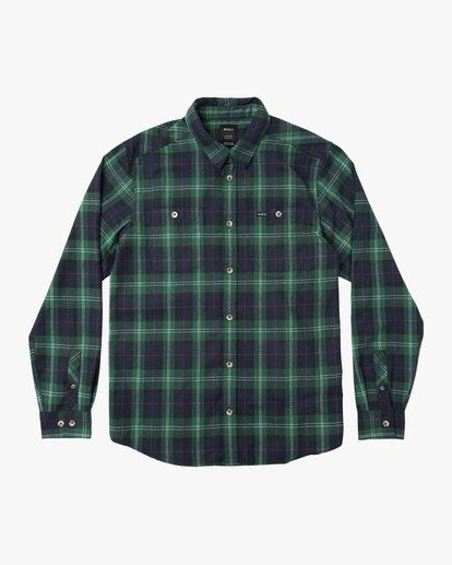 0 BONE FLANNEL LS  F1SHGDRVF7 RVCA