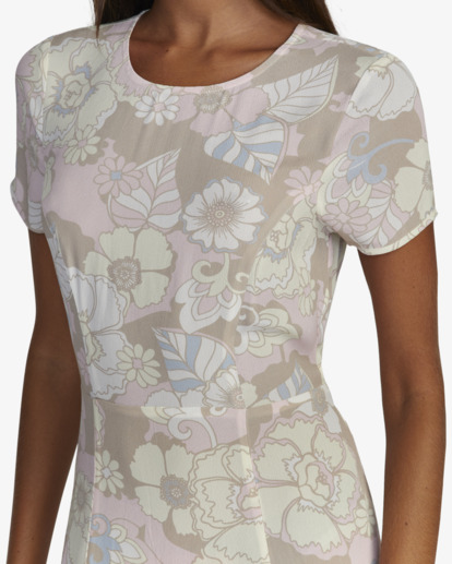 2 Lunch Date - Maxi Dress for Women Beige F3DRRMRVF2 RVCA
