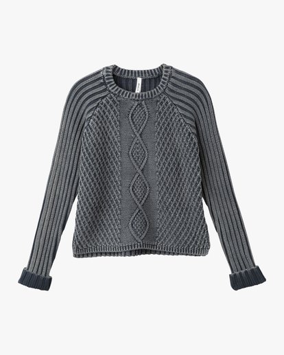 3 GAMENIGHT SWEATER  F3JPRERVF7 RVCA
