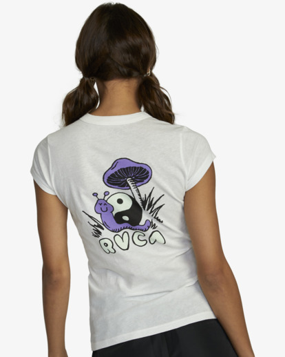 1 Trippy Snail - T-Shirt for Women White F3SSRTRVF2 RVCA