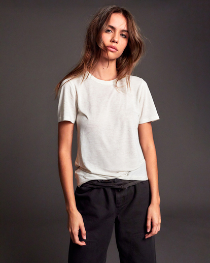 3 Stella Maxwell Downtown - T-Shirt for Women Green F3TPRJRVF2 RVCA