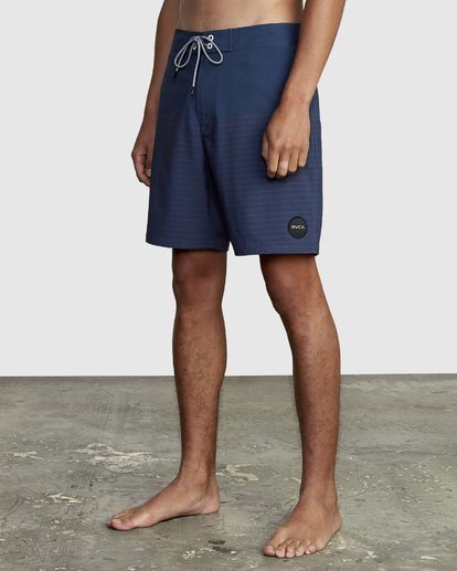 3 Curren Boardshorts 18" Blue M1031RCT RVCA