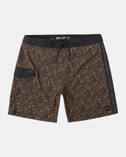 0 Restless Boardshorts 17" Orange M10625RT RVCA