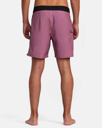 2 Restless Boardshorts 17" Purple M10625RT RVCA