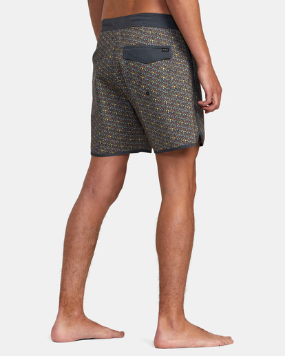 5 Freeport Boardshorts 16" Black M1072RFT RVCA