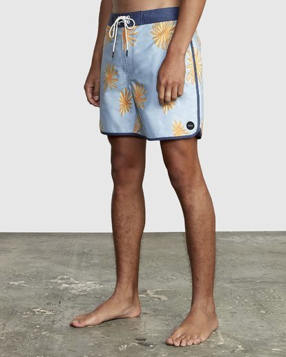 3 Freeport Boardshorts 16" Blue M1072RFT RVCA