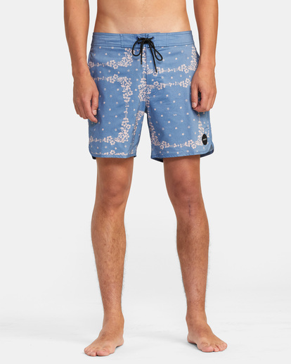 1 Freeport Boardshorts 16" Blue M1072RFT RVCA