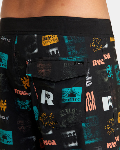 7 VA Boardshorts 19" Black M112VRVA RVCA