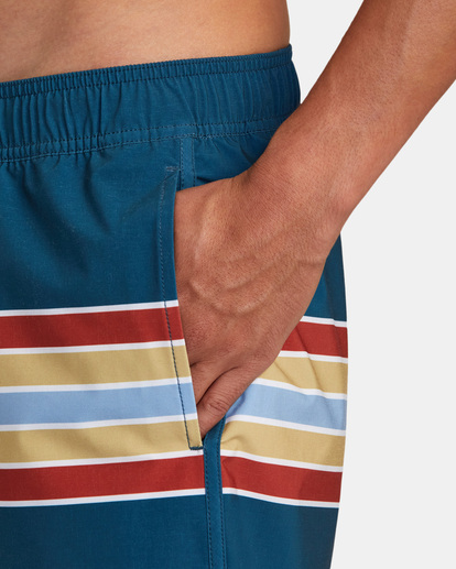 3 Eastern Elastic Boardshorts 17" Blue M1182REE RVCA