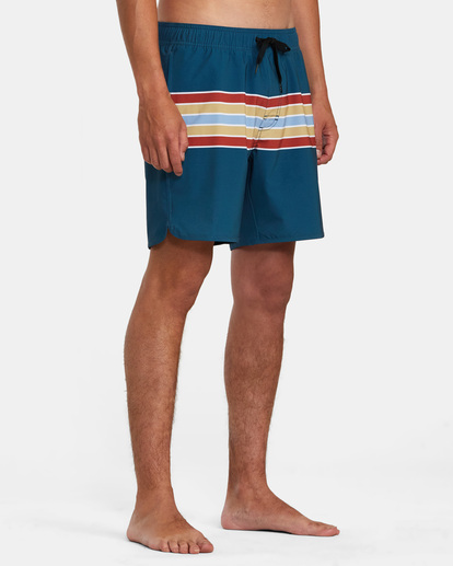 6 Eastern Elastic Boardshorts 17" Blue M1182REE RVCA