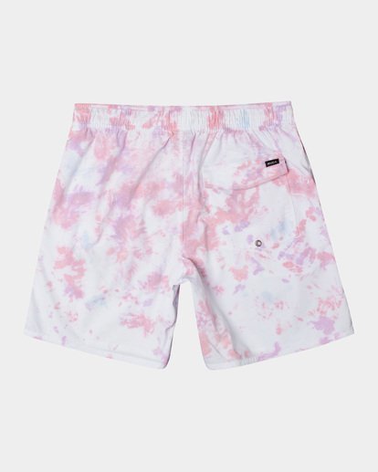 1 Manic Elastic Waist Boardshorts 17" White M1191RME RVCA