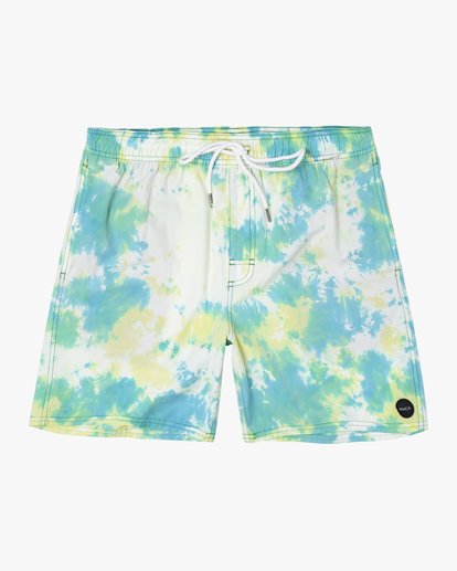 0 Manic Elastic Waist Boardshorts 17" Blue M1191RME RVCA