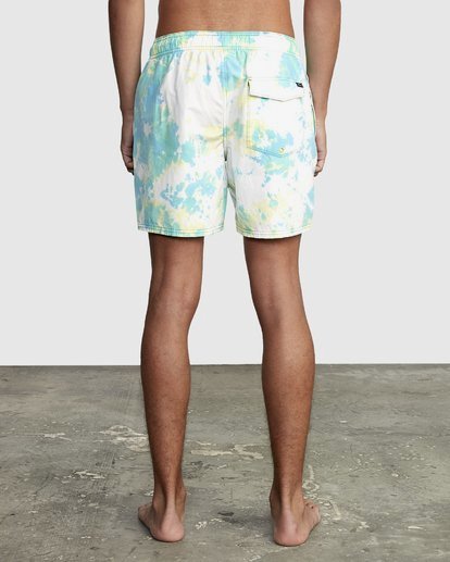 2 Manic Elastic Waist Boardshorts 17" Blue M1191RME RVCA