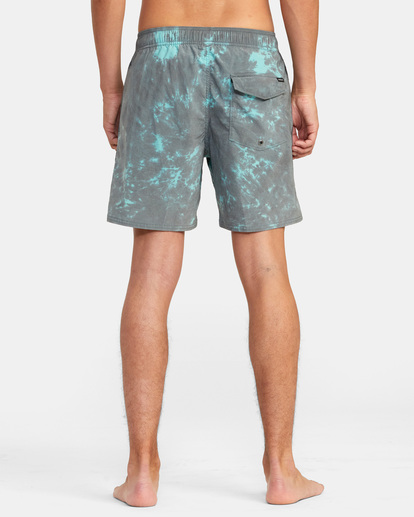 2 Manic Elastic Waist Boardshorts 17" Green M1191RME RVCA