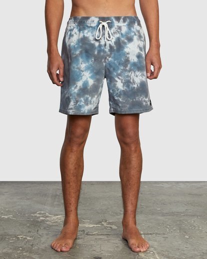 1 Manic Elastic Waist Boardshorts 17" Blue M1191RME RVCA