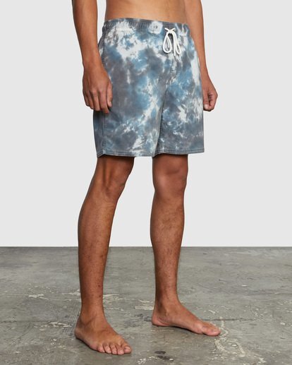 5 Manic Elastic Waist Boardshorts 17" Blue M1191RME RVCA