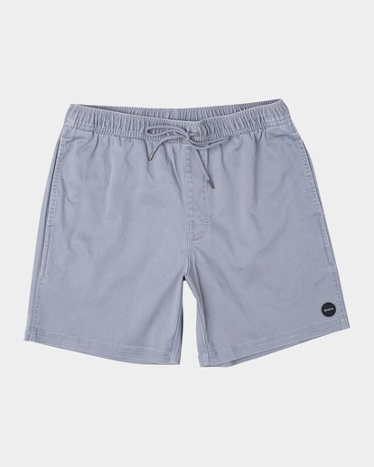 0 Escape Elastic Waist Walkshorts 17” Grey M2073REE RVCA